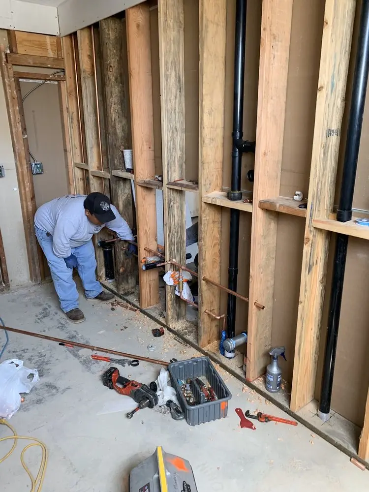 Commercial rough-in plumbing for Gas Line Repair in Ridglea Hills